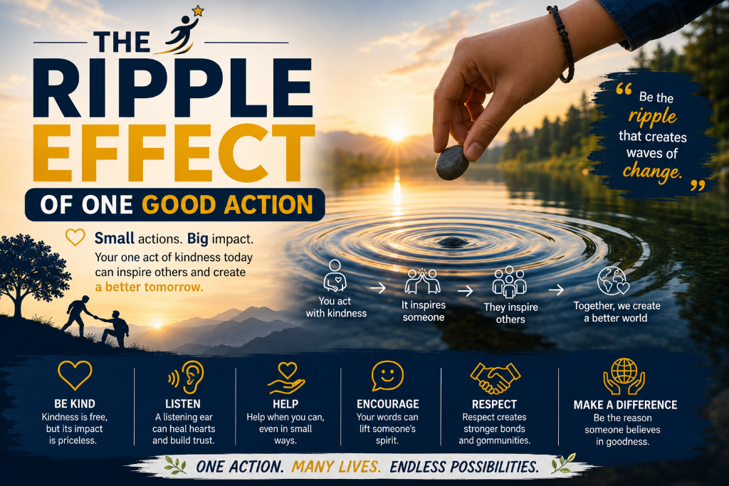 The Ripple Effect of One Good Action